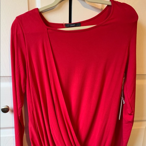 Tart Long Sleeve Wrap Front Top - Picture 2 of 12